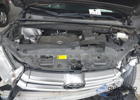 2017 Toyota Highlander Le from USA, damaged, VIN 5TDBZRFH6HS386710